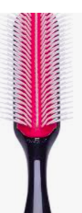 Denman brush for curly hair.